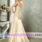 Mermaid Strapless Dropped Waist Satin Corset Wedding Dresses