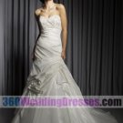 Mermaid Sweetheart No Waist/Princess Seams Taffeta Elegant Wedding Dresses