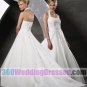 A-Line Halter No Waist/Princess Seams Satin Elegant Wedding Dresses