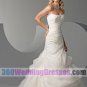 Princess/Ball Gown Strapless Dropped Waist Organza Elegant Wedding Dresses