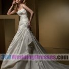 Mermaid Sweetheart No Waist/Princess Seams Satin Elegant Wedding Dresses