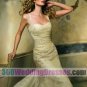 A-Line Sweetheart No Waist/Princess Seams Organza Elegant Wedding Dresses