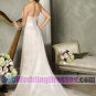 Sheath Strapless Empire Waist Lace Corset Wedding Dresses
