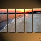 Modern seascape oil painting on Canvas "Morning sea"703