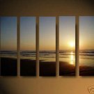 Modern seascape OIL PAINTING "ocean sunrise" 705