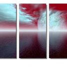 Modern seascape oil painting on Canvas big sun039 Modern seascape oil painting on Canvas big sun039