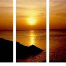 Modern seascape oil painting on Canvas"The setting sun043" Modern seascape oil painting on Canvas"The setting sun043"