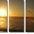 Modern seascape oil painting on Canvas"The setting sun045" Modern seascape oil painting on Canvas"The setting sun045"