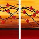 Modern flower oil painting on Canvas "leafage095" Modern flower oil painting on Canvas "leafage095"