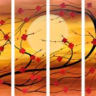 Modern flower oil painting on Canvas "Illusion 103" Modern flower oil painting on Canvas "Illusion 103"