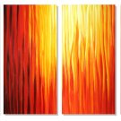 Modern Abstract oil painting on Canvas "Illusion 335" Modern Abstract oil painting on Canvas "Illusion 335"