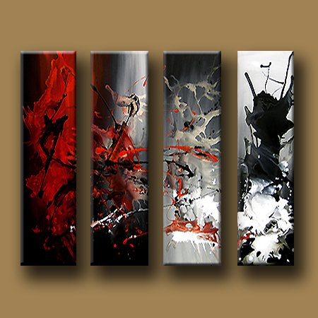Modern Abstract oil painting on Canvas "Illusion 424"