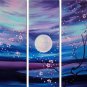 Dafen Modern flower oil painting on Canvas "sunsetting023"
