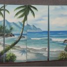 Dafen Modern seascape oil painting on Canvas the coast 506 Dafen Modern seascape oil painting on Canvas the coast 506