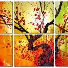 Modern oil painting on Canvas flower painting set415