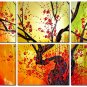 Modern oil painting on Canvas flower painting set415