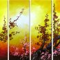 Modern oil painting on Canvas flower painting set417