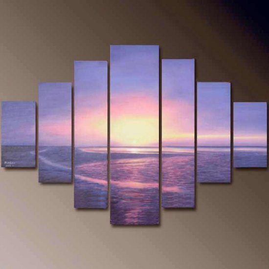 Modern oil painting on Canvas seascape painting 679