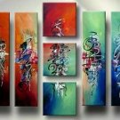 Modern oil painting on Canvas abstract painting set133