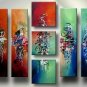 Modern oil painting on Canvas abstract painting set133