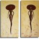 2 panels oil painting