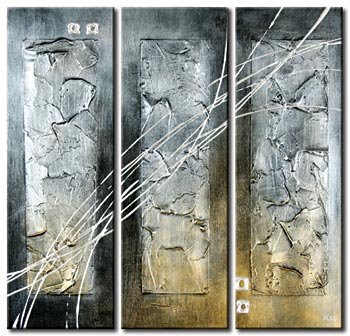 Modern Contemporary oil paintings on Canvas abstract painting set 269