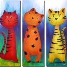 Modern Art Deco oil paintings on Canvas animal painting set 366 Modern Art Deco oil paintings on Canvas animal painting set 366