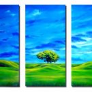 Modern Art Deco oil paintings on Canvas tree painting set 576 Modern Art Deco oil paintings on Canvas tree painting set 576