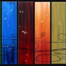 Modern contemporary oil paintings on canvas abstract painting set 718