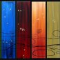 Modern contemporary oil paintings on canvas abstract painting set 718