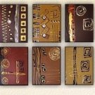 Modern contemporary oil paintings on canvas abstract painting set 719