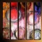 Modern contemporary oil paintings on canvas abstract painting set 723