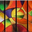 Modern contemporary oil paintings on canvas abstract painting set 728