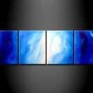 100% handmade Art deco Modern abstract oil paintings on Canvas set 09001