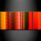 Handmade Art deco Modern abstract oil painting on Canvas set 09043