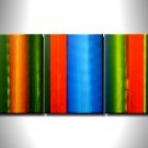 Handmade Art deco Modern abstract oil painting on Canvas set 09057