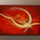 Handmade Art deco Modern abstract oil painting on Canvas set 09068