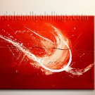 Handmade Art deco Modern abstract oil painting on Canvas set 09078