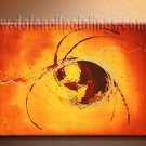 Handmade Art deco Modern abstract oil painting on Canvas set 09082