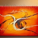Handmade Art deco Modern abstract oil painting on Canvas set 09087
