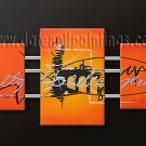 Handmade Art deco Modern abstract oil painting on Canvas set 09091 Handmade Art deco Modern abstract oil painting on Canvas set 09091