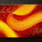 Handmade Art deco Modern abstract oil painting on Canvas set 09104