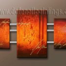 Handmade Art deco Modern abstract oil painting on Canvas set 09107 Handmade Art deco Modern abstract oil painting on Canvas set 09107