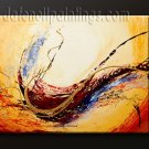 Handmade Art deco Modern abstract oil painting on Canvas set 09109