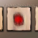 Handmade Art deco Modern abstract oil painting on Canvas set 09129 Handmade Art deco Modern abstract oil painting on Canvas set 09129