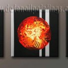 Handmade Art deco Modern abstract oil painting on Canvas set 09143 Handmade Art deco Modern abstract oil painting on Canvas set 09143