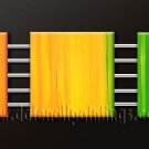Handmade Art deco Modern abstract oil painting on Canvas set 09176