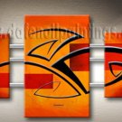 Handmade Art deco Modern abstract oil painting on Canvas set 09186 Handmade Art deco Modern abstract oil painting on Canvas set 09186