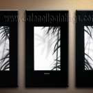 Handmade Art deco Modern abstract oil painting on Canvas set 09196
