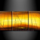 Handmade Art deco Modern abstract oil painting on Canvas set 09205